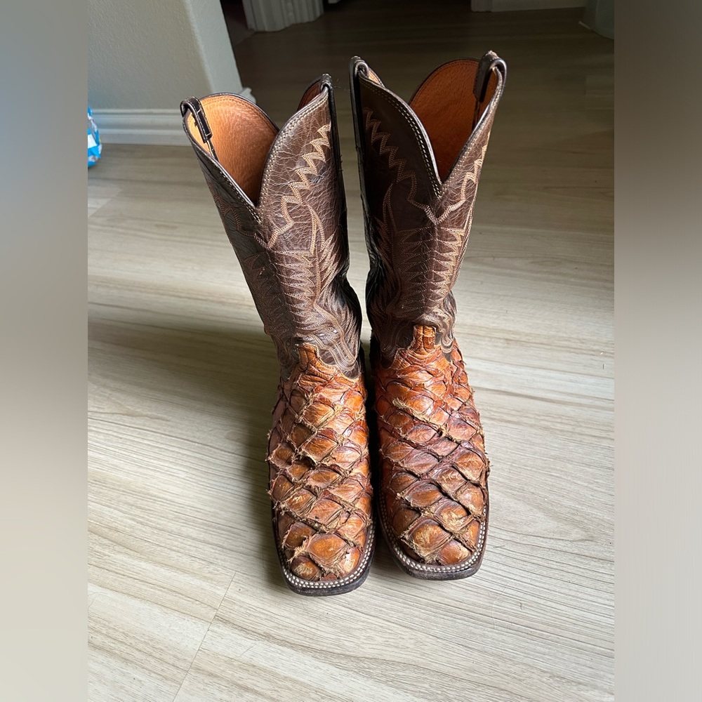 Lucchese Pirarucu Fish boots